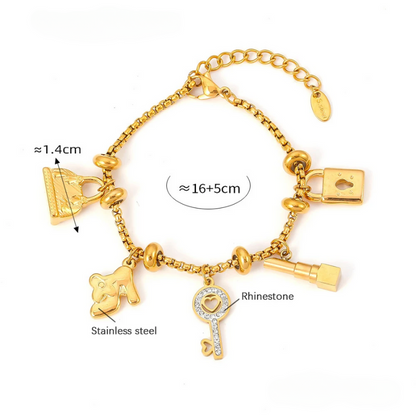 Pand0ra Charm Bracelet