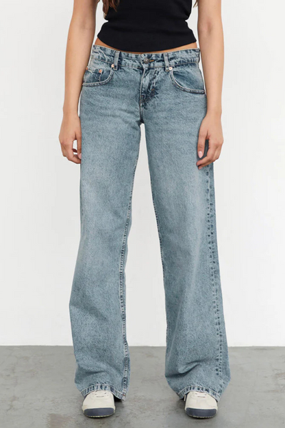 Low Rise Jeans Vintage Blue