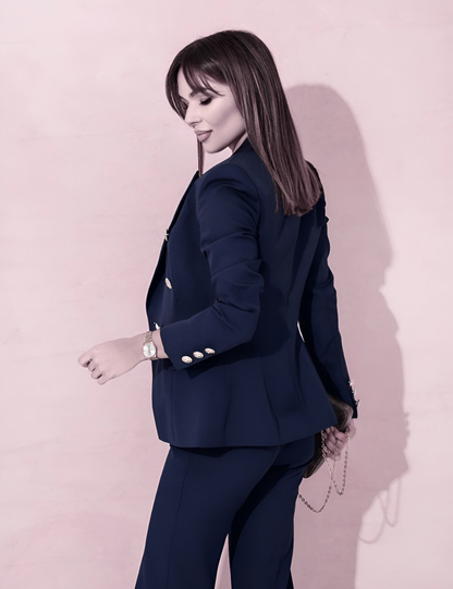 Abbey™ | Elegant Blazer & Trousers Set