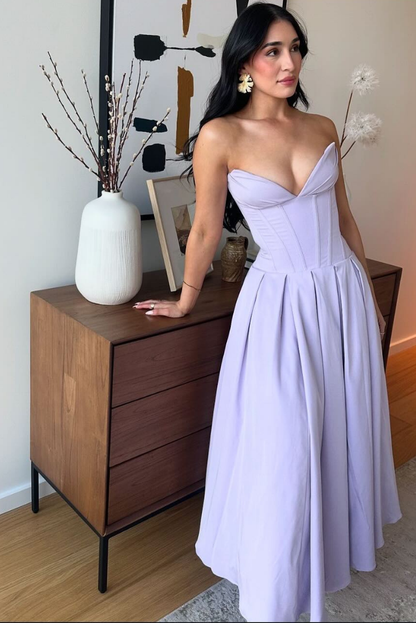 Lorelei | Corset Midi Dress
