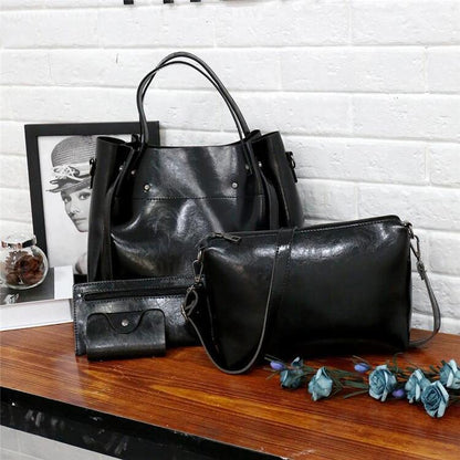 Vera | Leather Bag Set