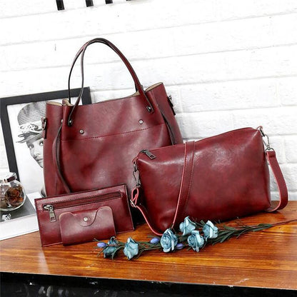 Vera | Leather Bag Set