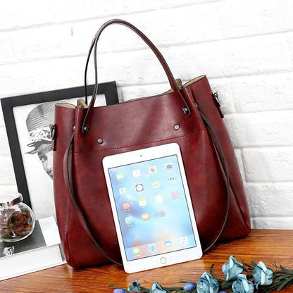 Vera | Leather Bag Set