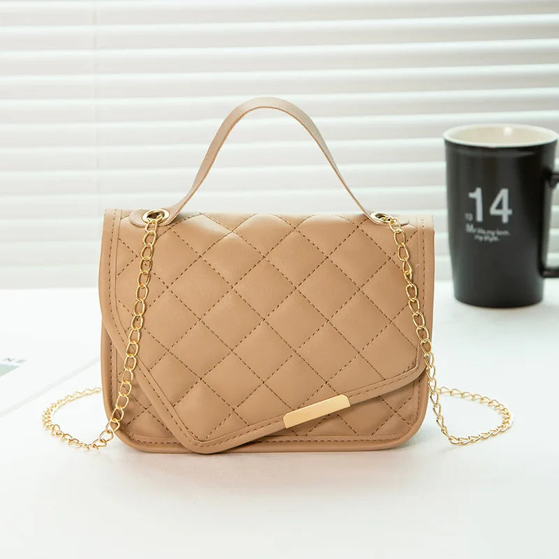 Luxury Messenger Embroidery Fashion Chain Crossbody Handbag
