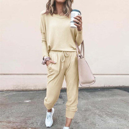 | Women's Two Piece Casual Loungewear Set