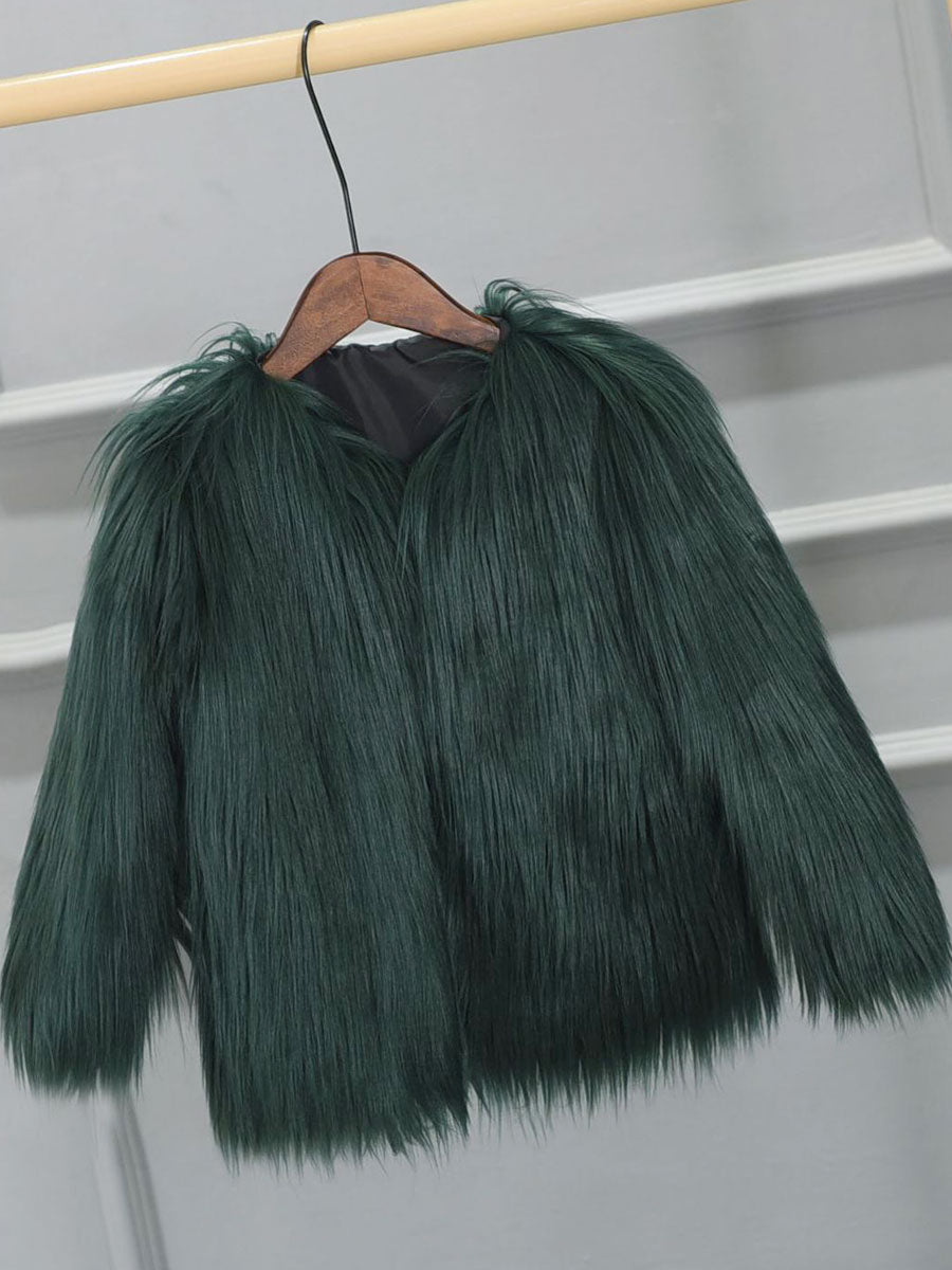 Faux Fur Coat Winter Short Eco-friendly Fur Coat For Women 2026