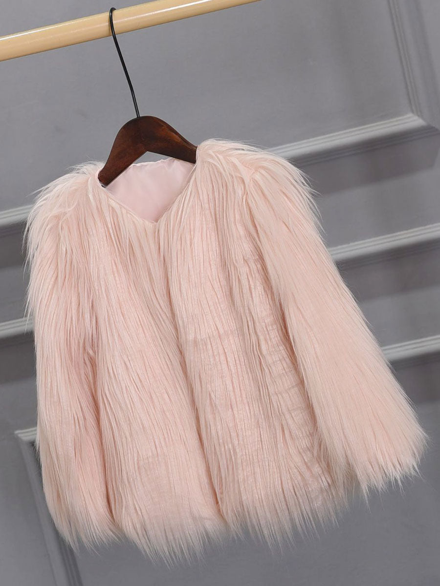 Faux Fur Coat Winter Short Eco-friendly Fur Coat For Women 2026