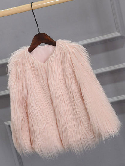 Faux Fur Coat Winter Short Eco-friendly Fur Coat For Women 2026