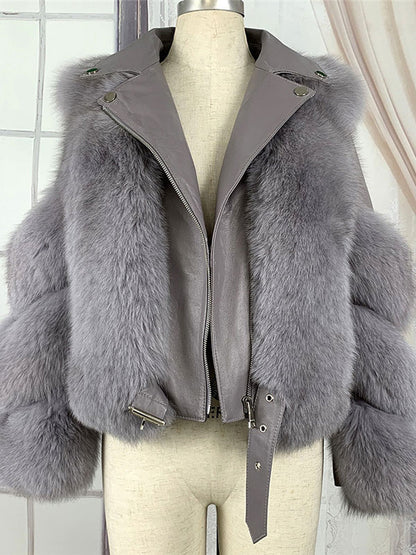 Faux Fur Jacket Coat Women Winter Warm Eco-friendly Fur Coat 2026