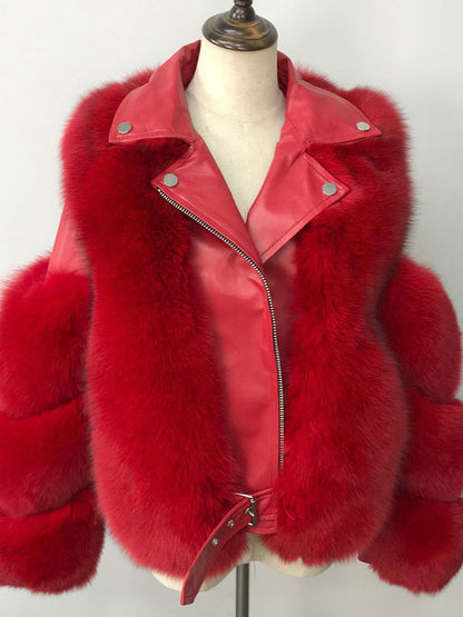 Faux Fur Jacket Coat Women Winter Warm Eco-friendly Fur Coat 2026
