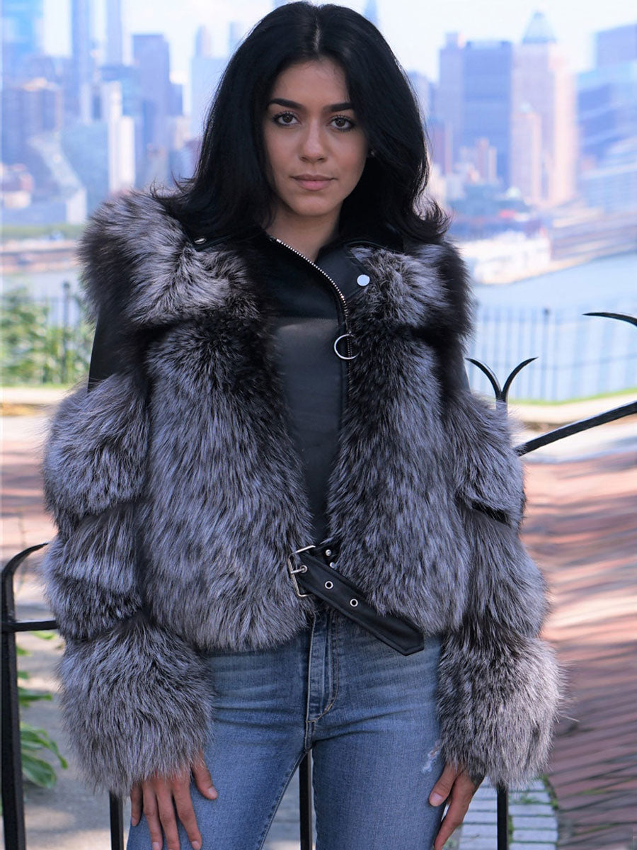 Faux Fur Jacket Coat Women Winter Warm Eco-friendly Fur Coat 2026