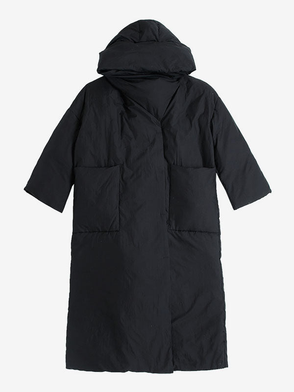 Women's Down Coat Oversized Duck Down Winter Warm Outerwear