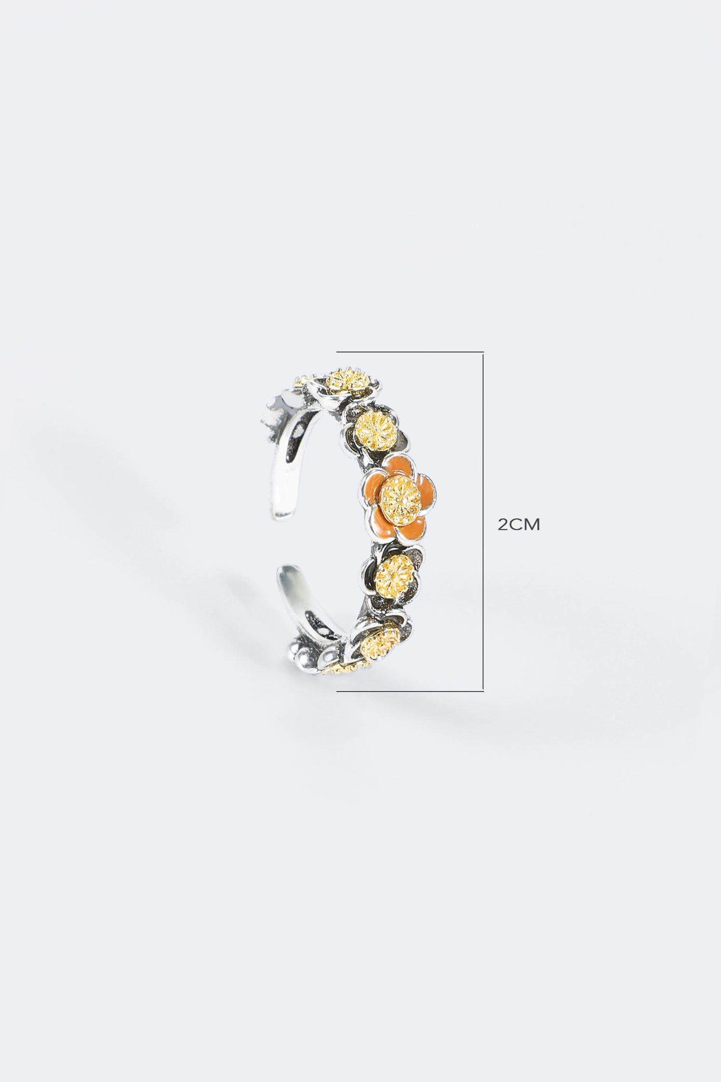 Flower Drop Oil Ring