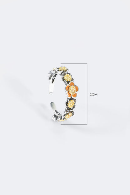 Flower Drop Oil Ring