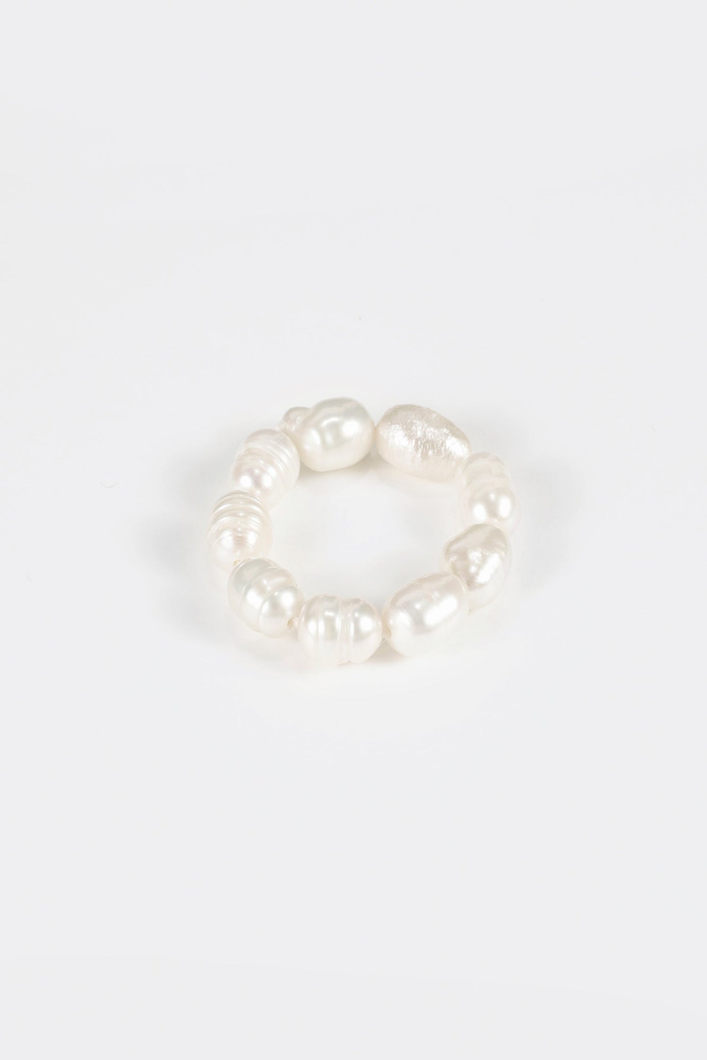 Faux Pearl Beaded Rings
