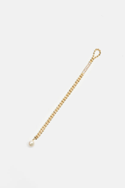 Faux Pearl Beaded Bracelet