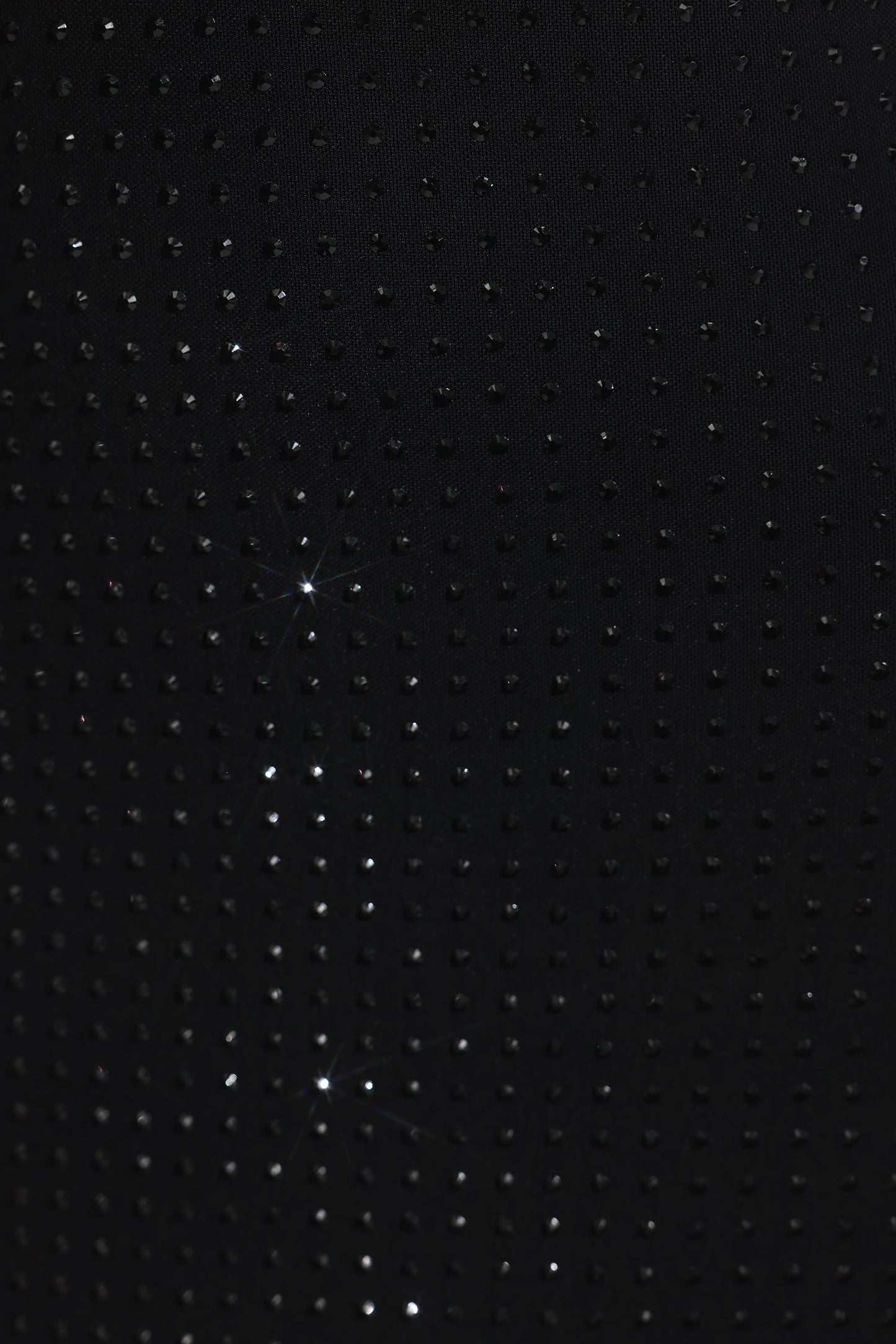 Rhinestone Stand Collar Solid Mermaid Maxi Dress