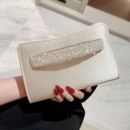Glitter Diamond Evening Wristlet