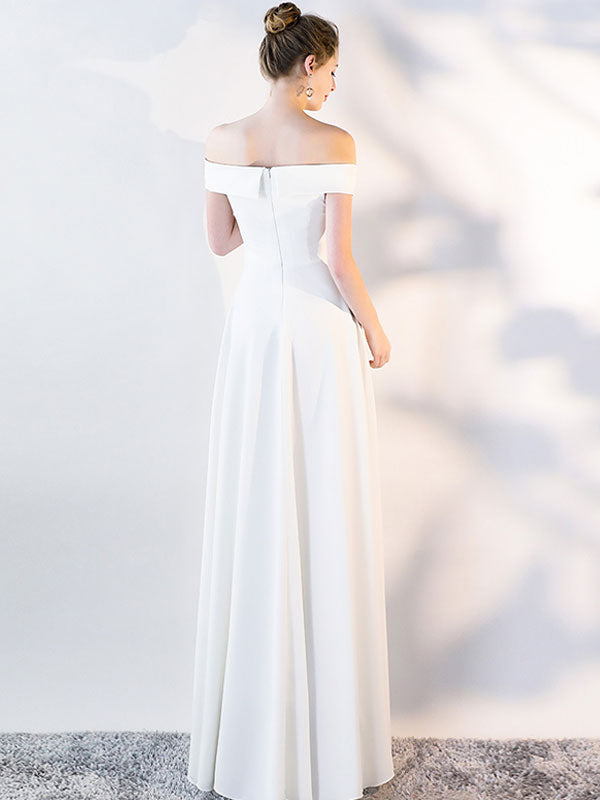 Off Shoulder Dresses Elegant Birthday Party Prom Cocktail Maxi Dress