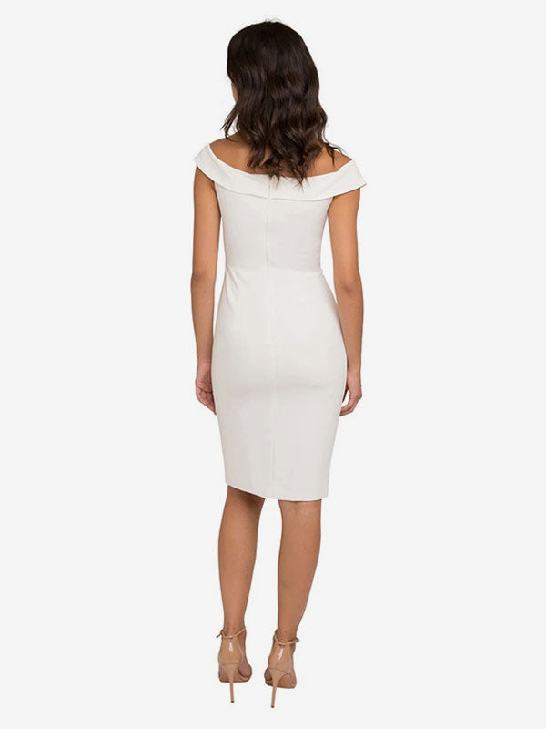 Birthday Party Dresses Off-Shoulder High-slit Short Dress