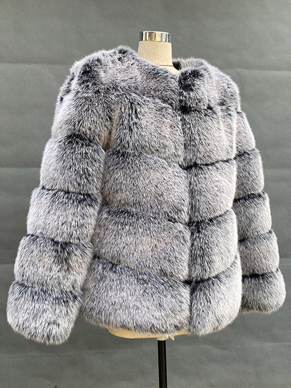 Faux Fur Short Coat Winter Eco-friendly Fur Jacket For Women 2026