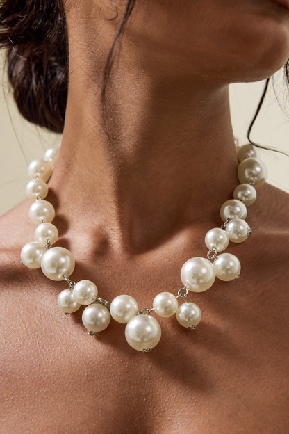 Faux Pearl Necklace