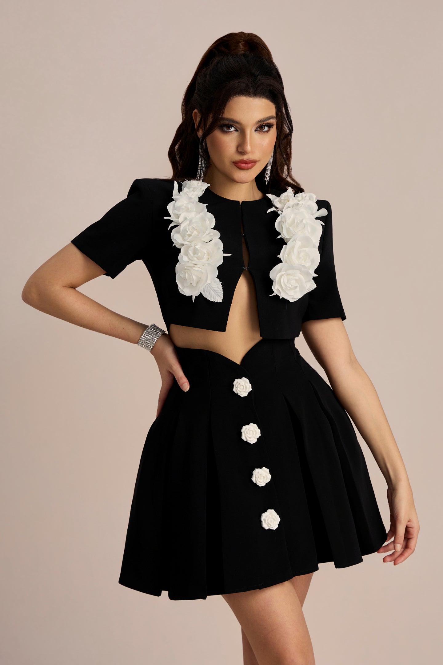Selena Rose Embellished Set