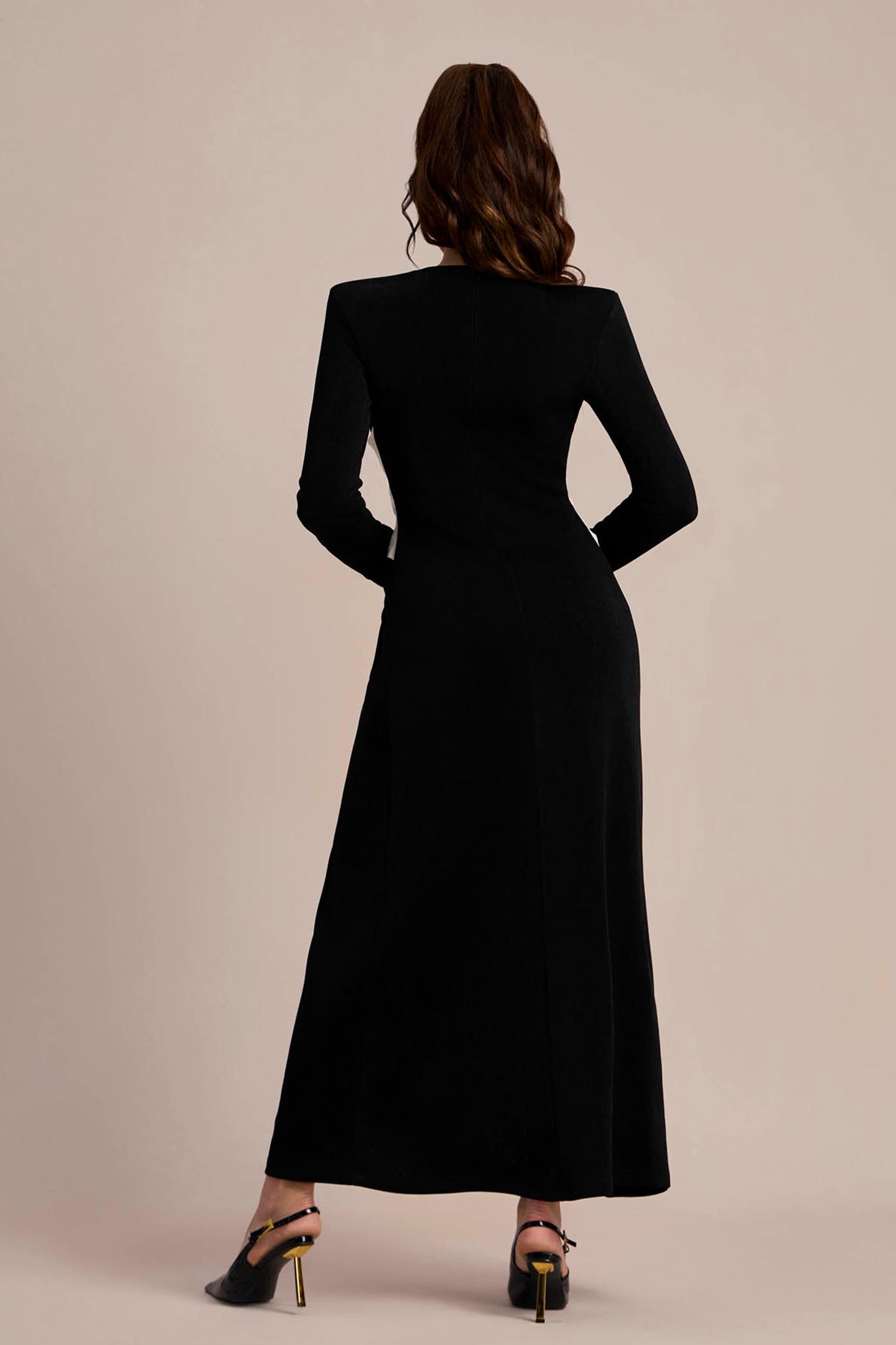 Elizabeth V-neck Bowknot Maxi Dress