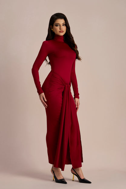 Liz Knotted Strap Maxi Dress