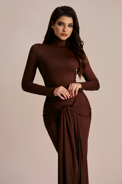 Liz Knotted Strap Maxi Dress