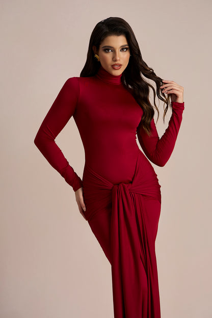 Liz Knotted Strap Maxi Dress