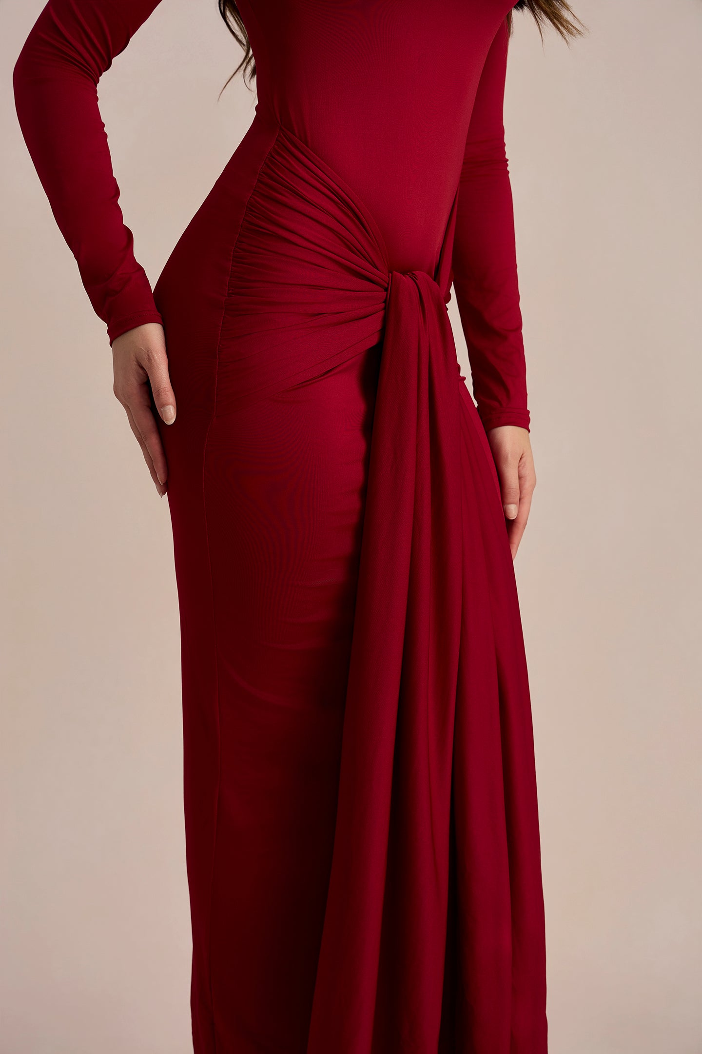 Liz Knotted Strap Maxi Dress