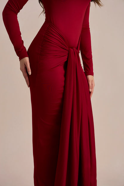 Liz Knotted Strap Maxi Dress