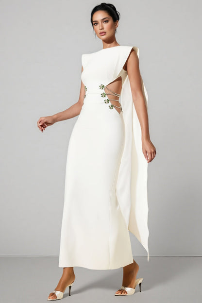 Eren Diamante Bandage Maxi Dress