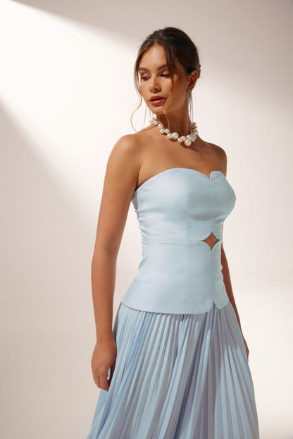 Beatrice Cut-out Pleated Set