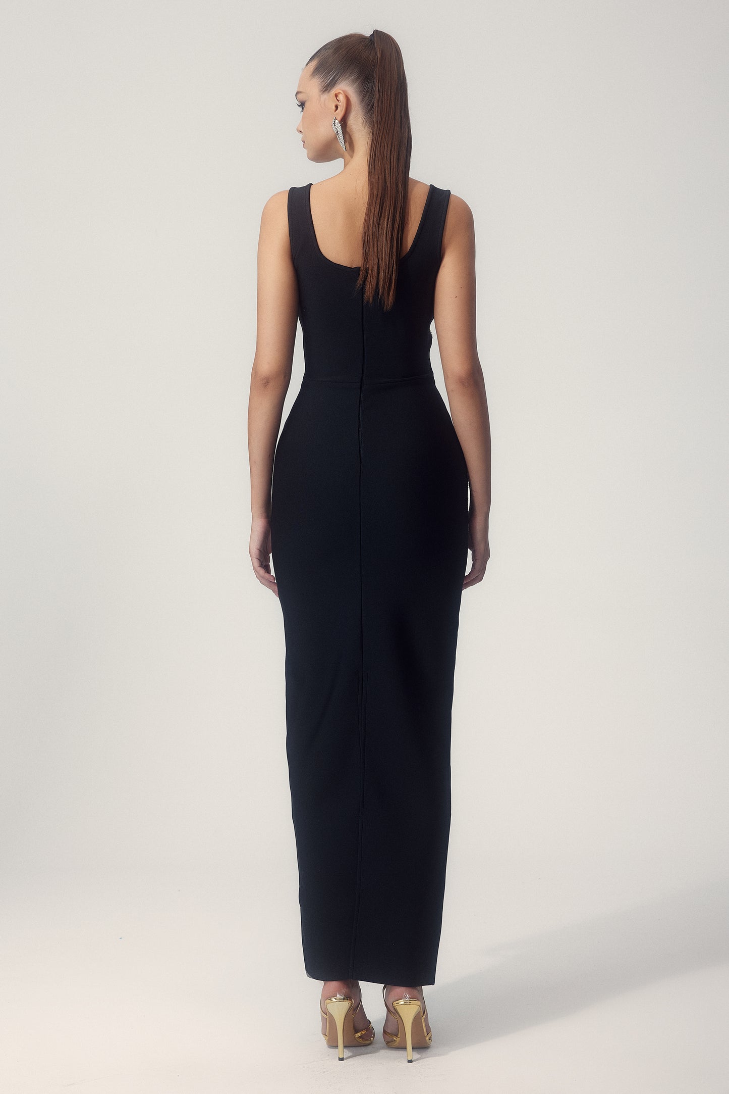 Moira Diamante Tank Maxi Bandage Dress