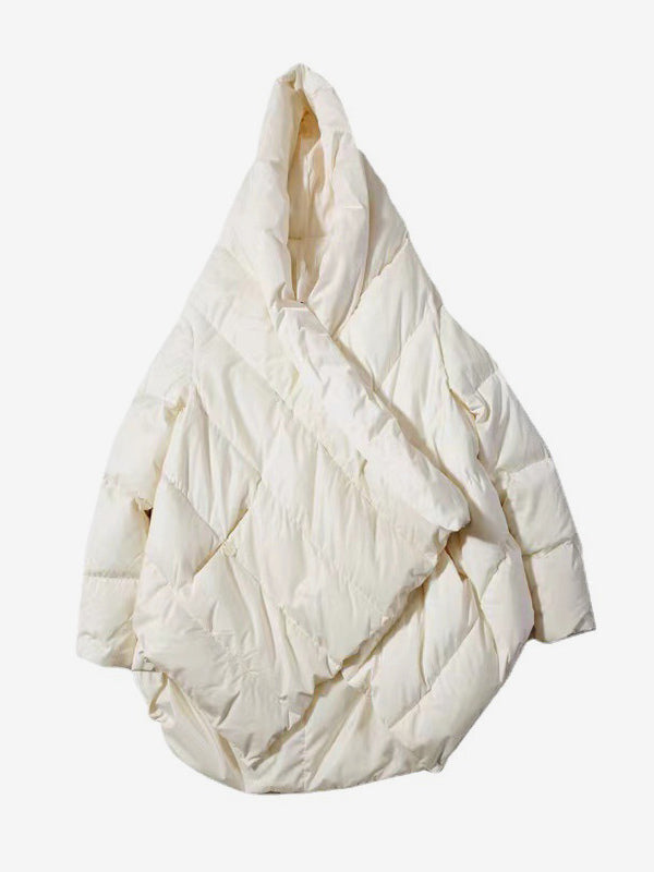 Women's Down Jacket Irregular Duck Down