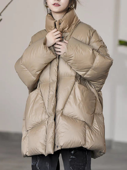 Women's Down Jacket Chic Polyester