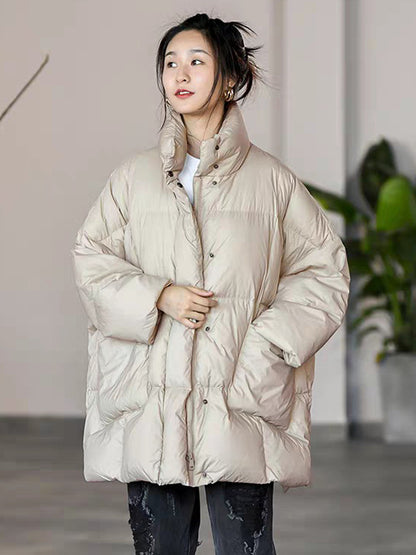 Women's Down Jacket Chic Polyester