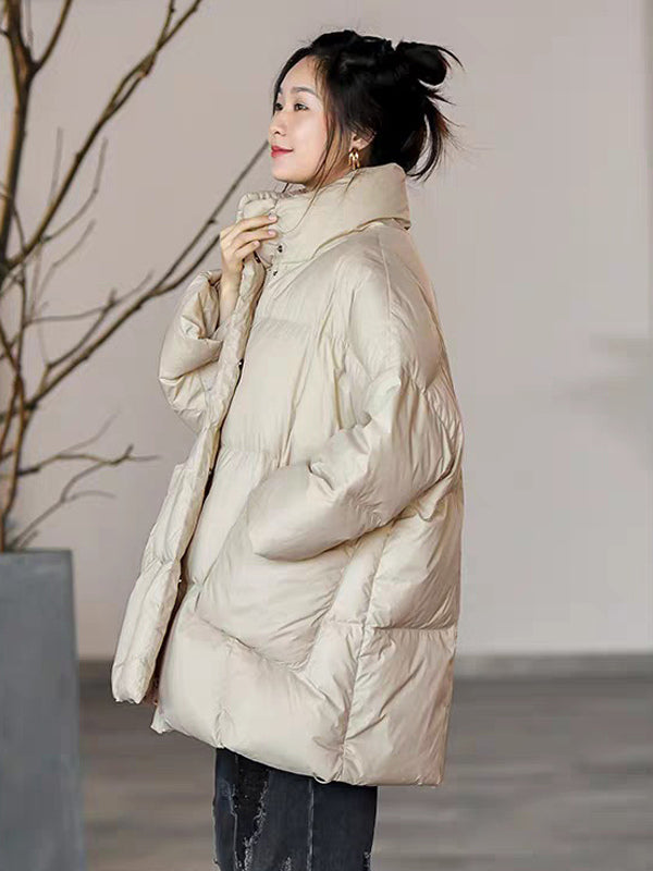 Women's Down Jacket Chic Polyester