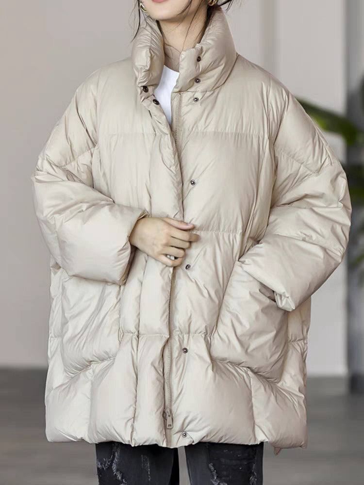 Women's Down Jacket Chic Polyester