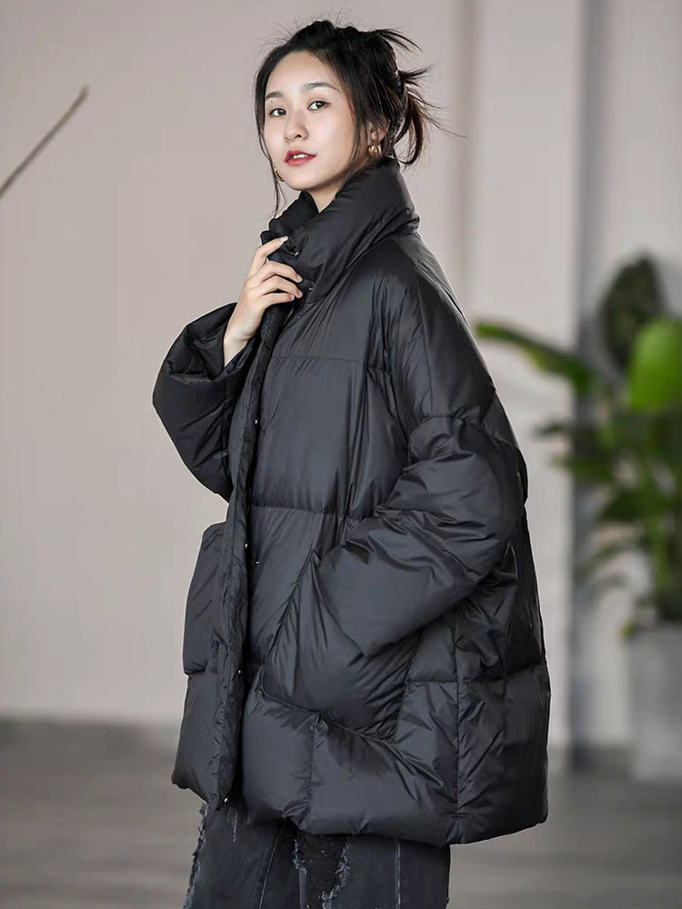 Women's Down Jacket Chic Polyester