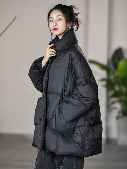 Women's Down Jacket Chic Polyester