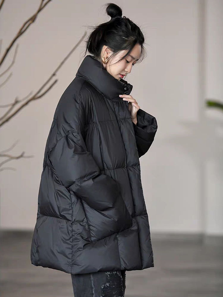 Women's Down Jacket Chic Polyester