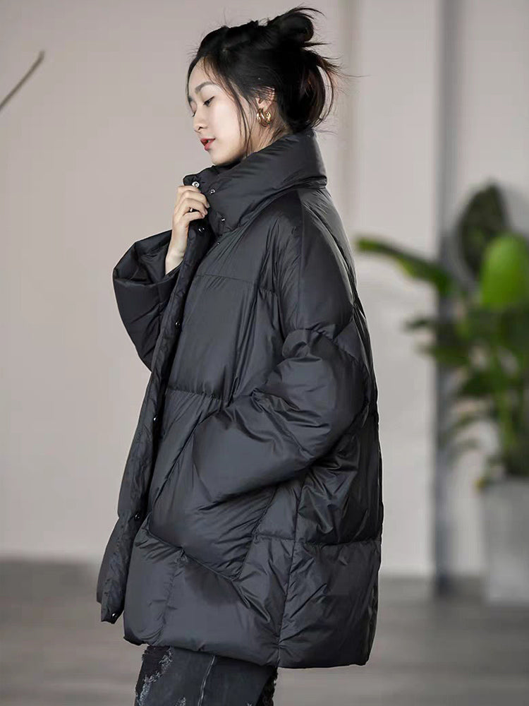 Women's Down Jacket Chic Polyester