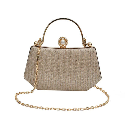 Glitter Evening Banquet Wrist Bag Rhinestone Clutch Bag