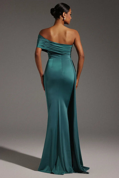 Davina | Sleeveless One Shoulder Maxi Dress