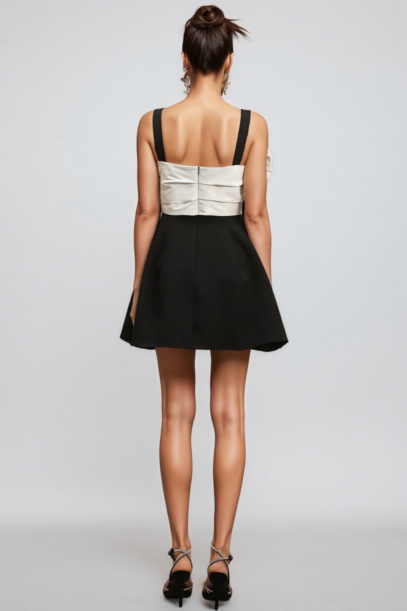 Deirdre Sleeveless Bow Mini Dress