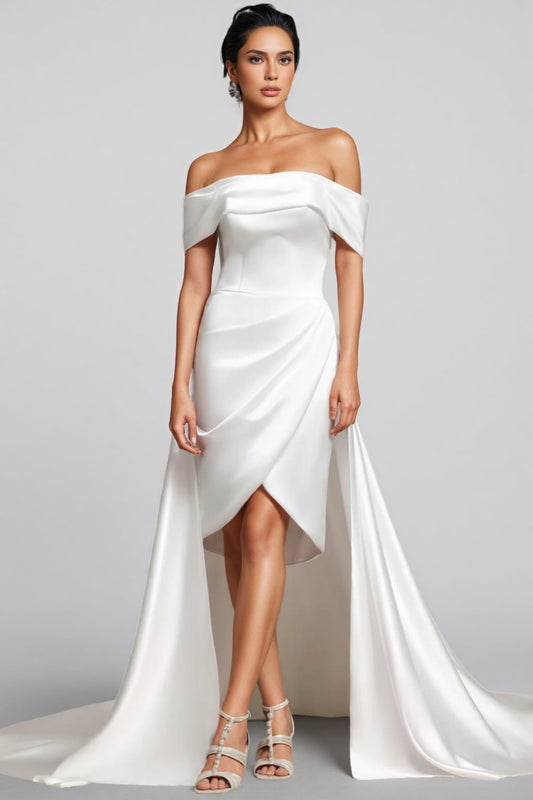 Quinta Off Shoulder Detachable Maxi Dress