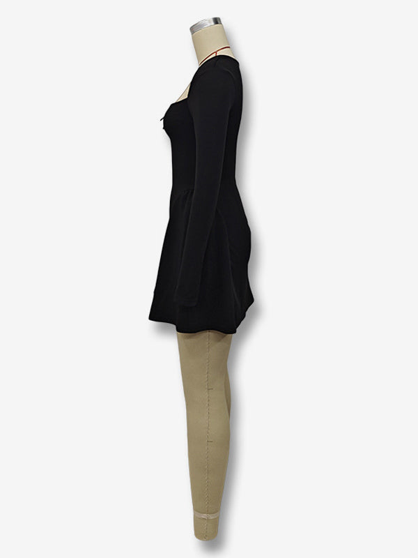 Sexy Mini Dress Long Sleeve A-Line Dress For Women 2026